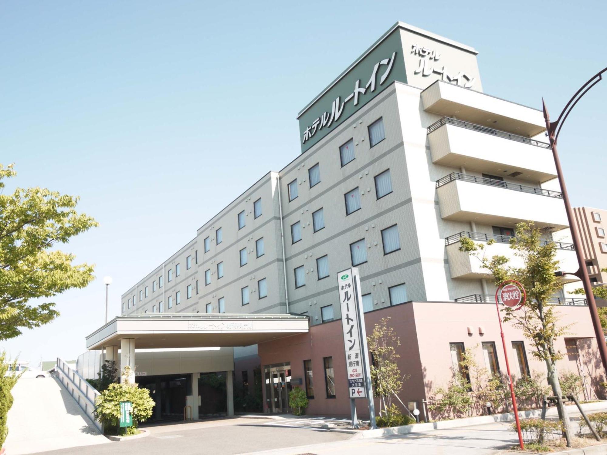 Hotel Route-Inn Niigata Kencho-minami Exterior foto